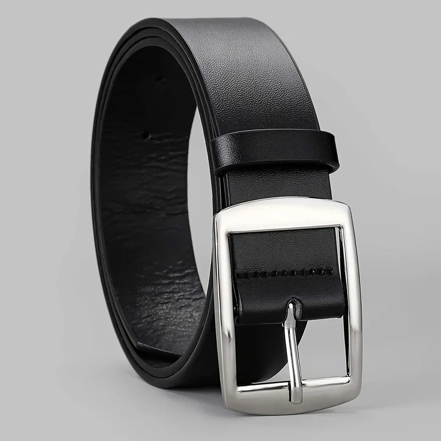 Nouvelle ceinture de luxe pour hommes ceinture en cuir PU boucle ardillon en métal de haute qualité marque célèbre concepteur ceinture de taille pour jean grande taille