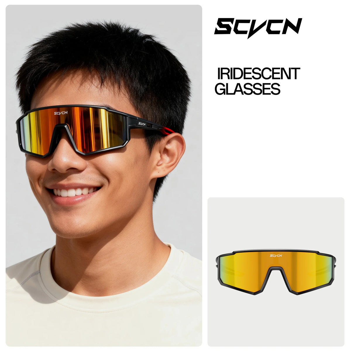 Lunettes de vélo de route et VTT UV400 — sport montagne, protection, hommes et femmes