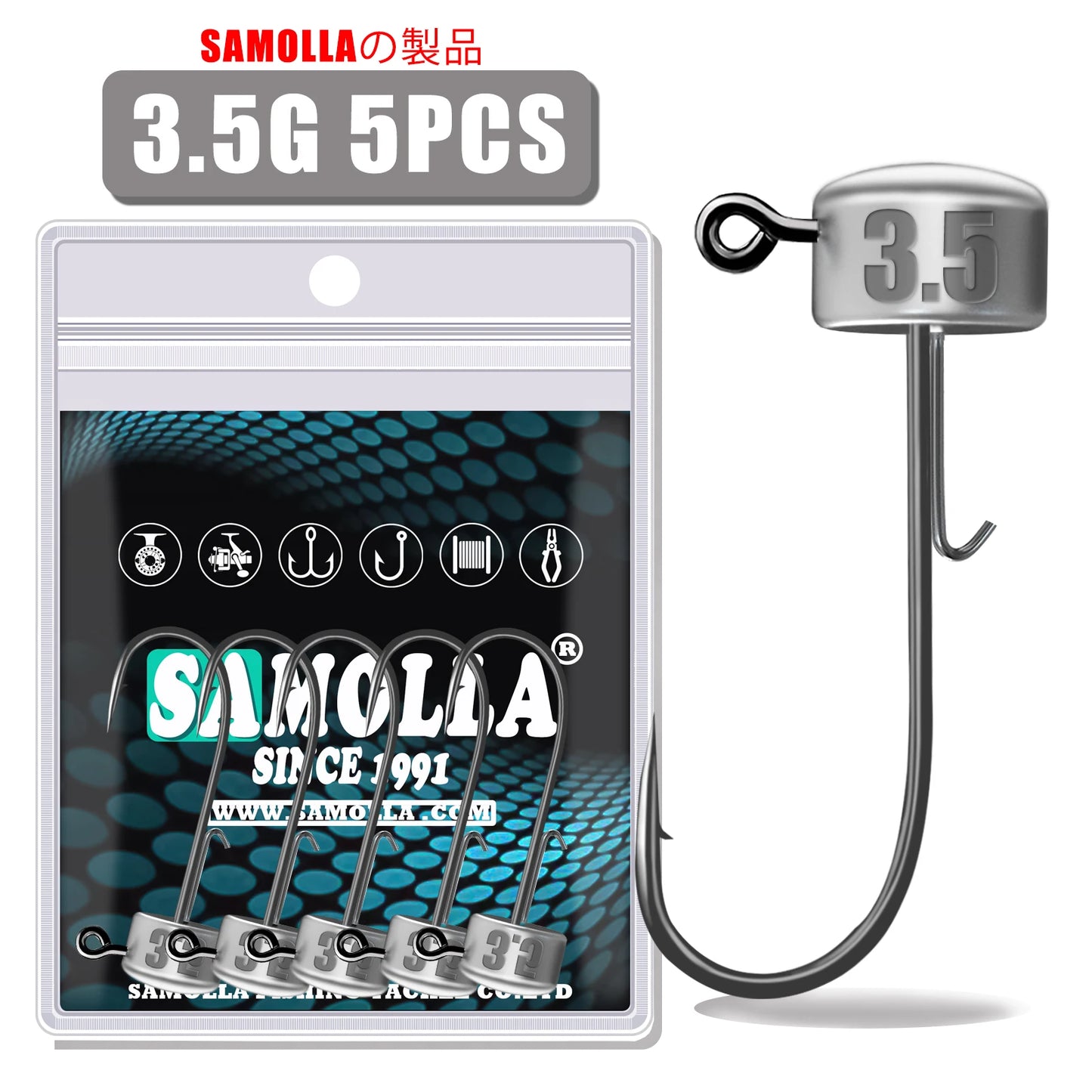 Ned Rig têtes de gabarit hameçons de pêche 1.8-6g gobelet Ajing pour leurre de ver souple basse poisson Pesca Rockfish brochet truite accessoires
