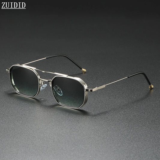 2025 Gafas De Sol cuadradas para mujer a la moda, Vintage Steampunk, Gafas De Sol para hombre, Lujo, Moda, Gafas, Gafas De Sol Hombre, Gafas De Sol Mujer