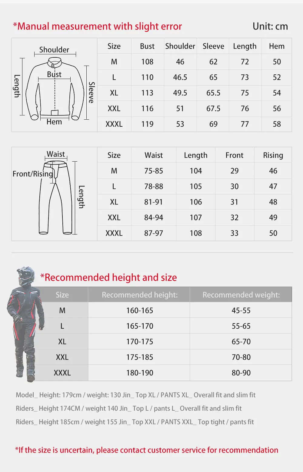 Veste de moto imperméable pour homme — veste de course, pantalon moto portable, protection EVA