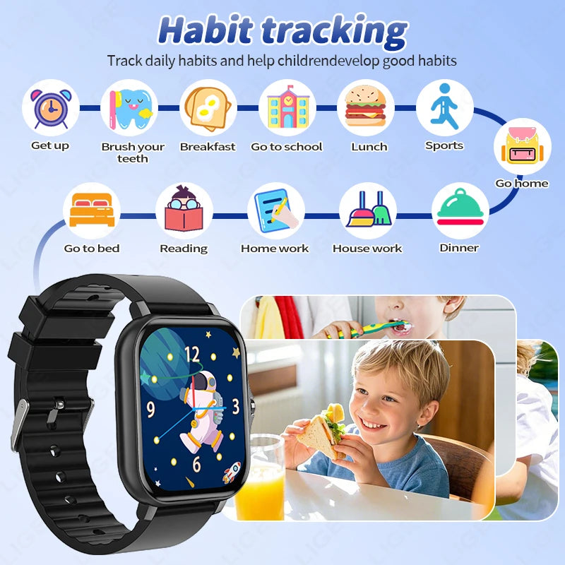 Nuevo reloj inteligente para niños con 20 modos deportivos, podómetro, monitor de sueño, reloj deportivo para niños, regalo de cumpleaños, juguete de regalo para niñas y niños