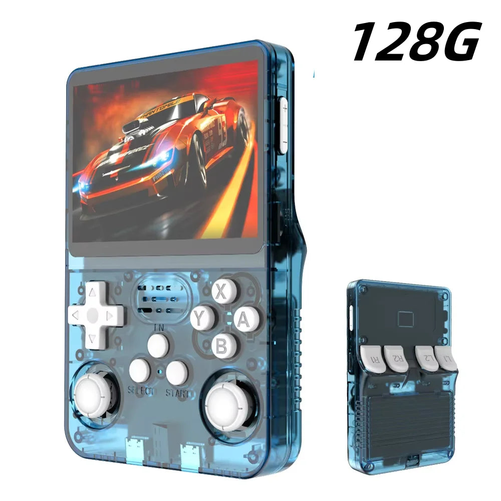 Console de jeu rétro portable — 3,5 pouces IPS, 15000+ jeux, système Linux, lecteur de poche, cadeau