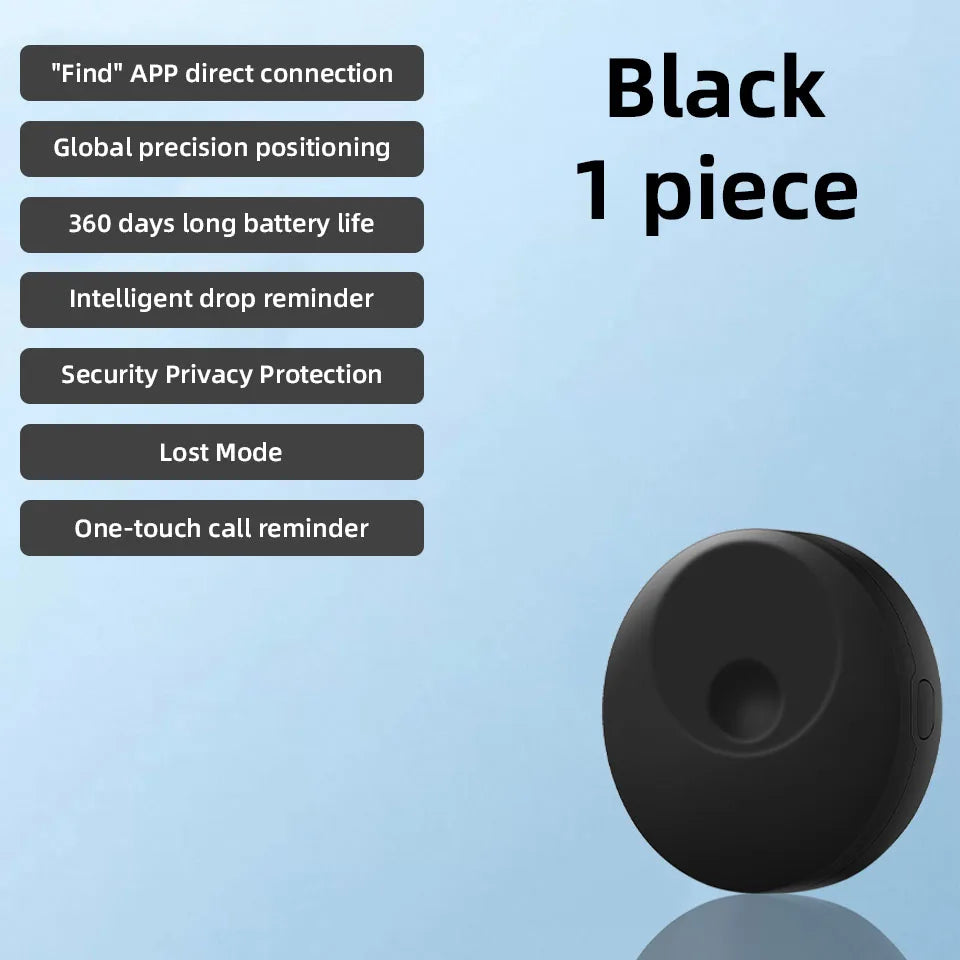 GPS Tag Tracker Find My Mini GPS Bluetooth Long Standby Precise Global Positioning Anti-Loss Device Two Colors Available