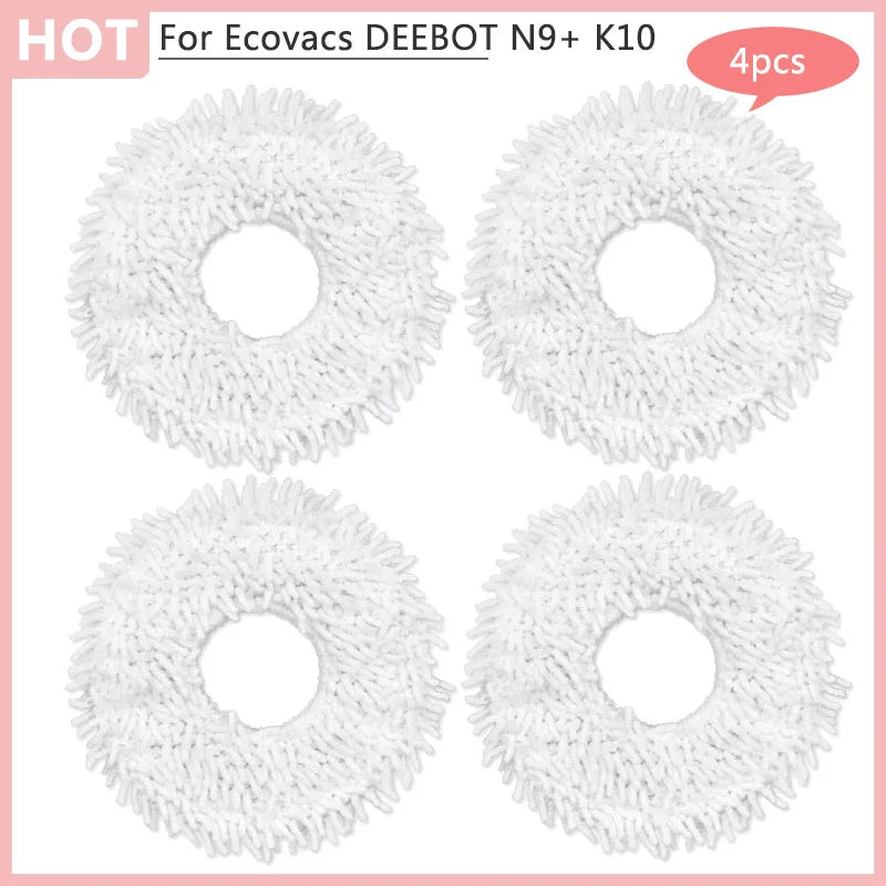 Main Brush Cover for Ecovacs DEEBOT N9 + K10 Yeedi Robot Vacuum Cleaner, Dust Box, Hepa Filter, Mop Cloth Module, Home Accessories