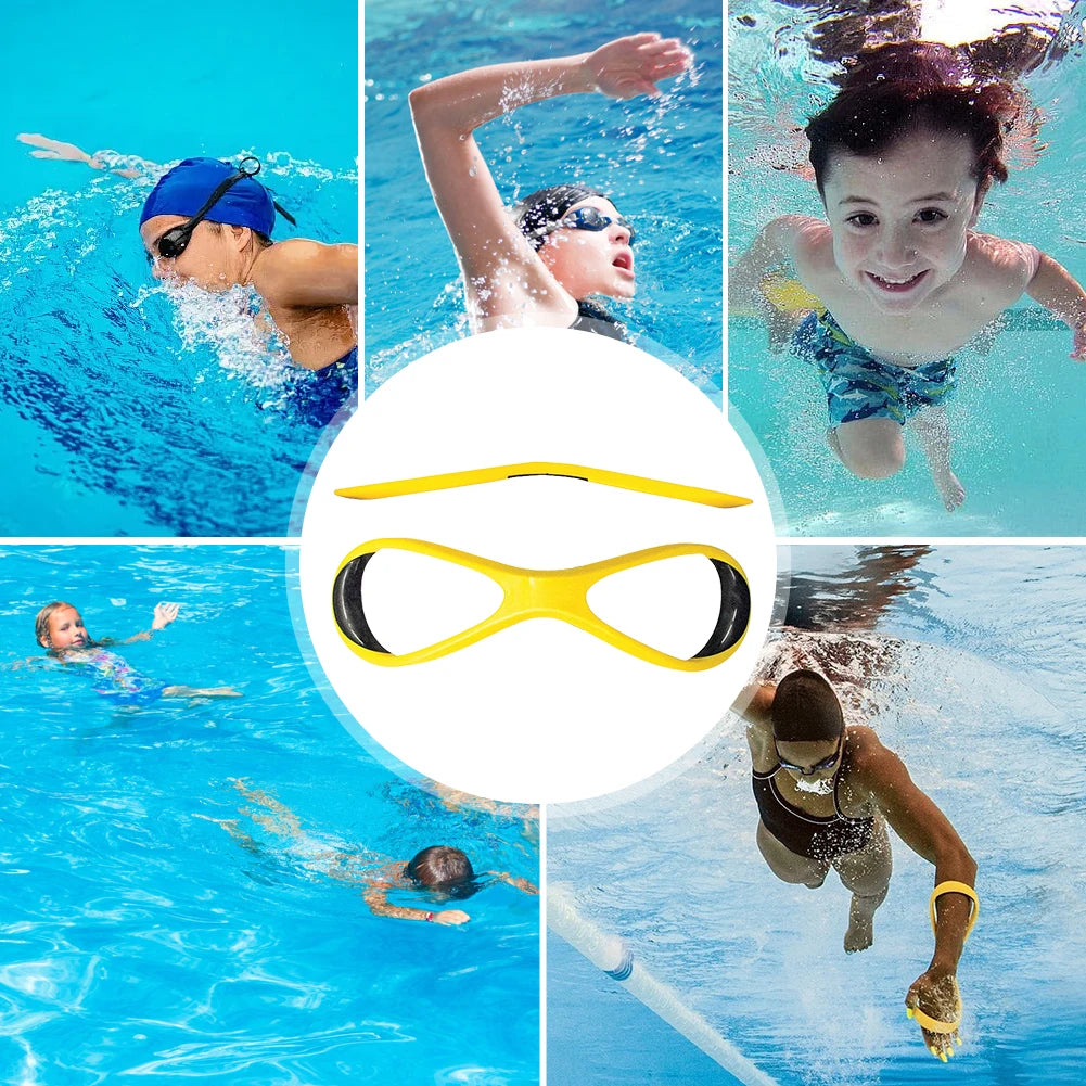 Entraîneur de natation en forme de 8, attelle d'avant-bras, résistant à l'usure, outil d'aide à la natation, pied d'avant-bras pour le dos, la natation