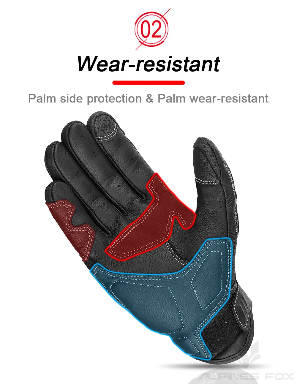 Gants moto en cuir marron vintage pour homme — certification CE, écran tactile, motocross, course