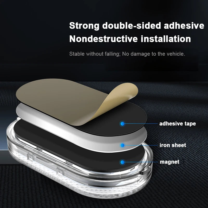 BLALION-Wireless LED Touch Lights for Car, Magnetic Interior Lighting, Roof Ceiling Light, Reading Lamp, Auto Door Lamp, USB Charging, 5V