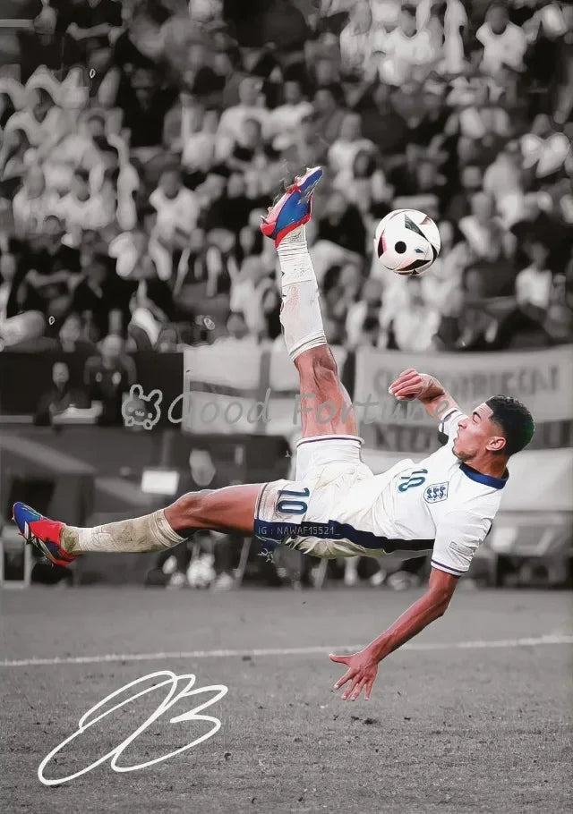 Affiche Toile Étoiles du Football — Décoration Murale Salon & Chambre