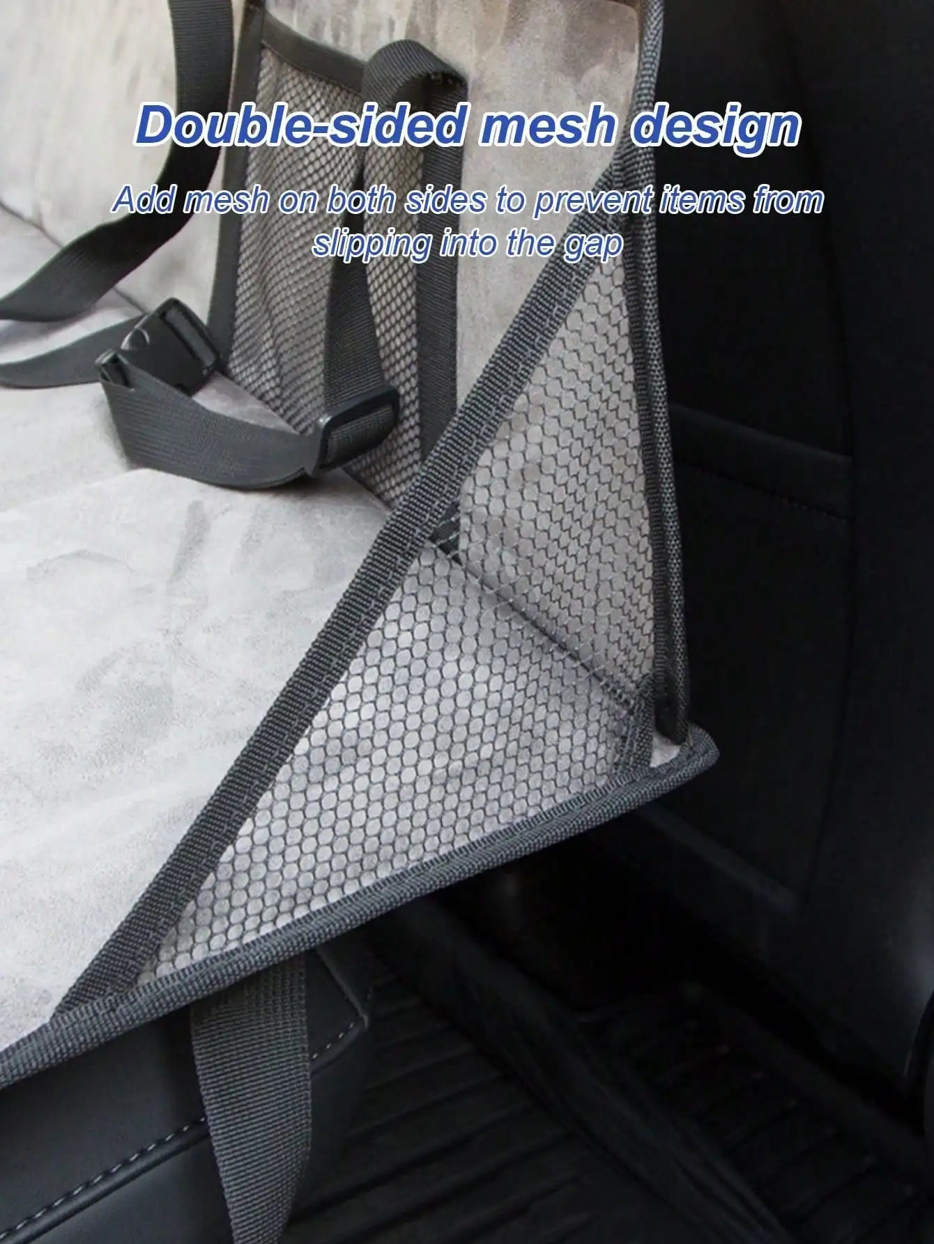 1 extension de lit de voiture – Idéal pour le camping, les voyages sur route et les voyages de nuit, matelas d'extension pliant.