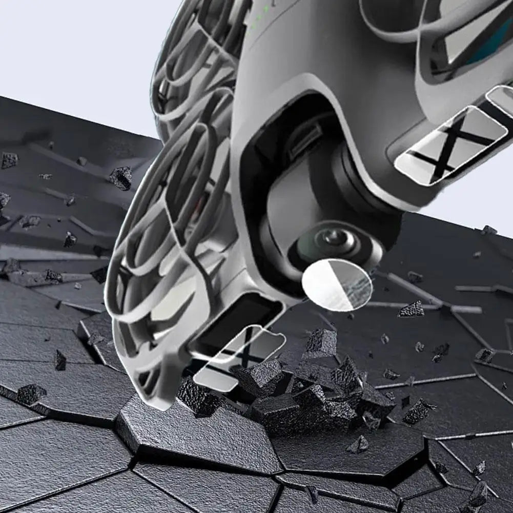 Tren de aterrizaje plegable y lente para Dron DJI Neo 2, juego de películas antiarañazos, extensión de pierna que aumenta la altura, accesorios para Dron