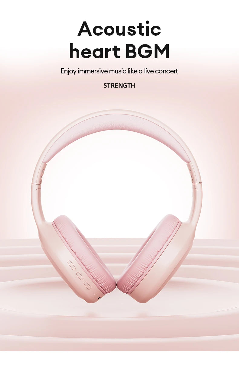 Auriculares Lenovo TH30 inalámbricos Bluetooth HiFi estéreo deportivos con micrófono, auriculares de música plegables, auriculares para juegos de baja latencia