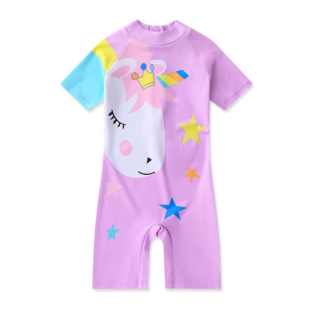 Maillots de bain pour enfants nouveau maillot de bain une pièce pour garçons et filles petits enfants grands enfants Protection solaire ensemble de natation de printemps chaud