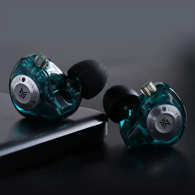 KZ EDX PRO X Auriculares HIFI de bajos dinámicos, audífonos deportivos con cancelación de ruido, cable de 2 pines KZ ZSTX ZSN PRO X EDC EDA ZVX