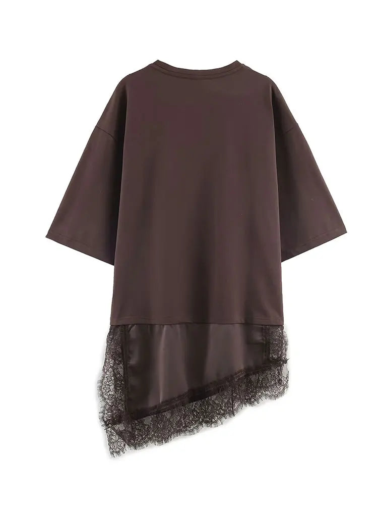 T-shirts femmes vintage — style décontracté, coupe tendance, plusieurs coloris