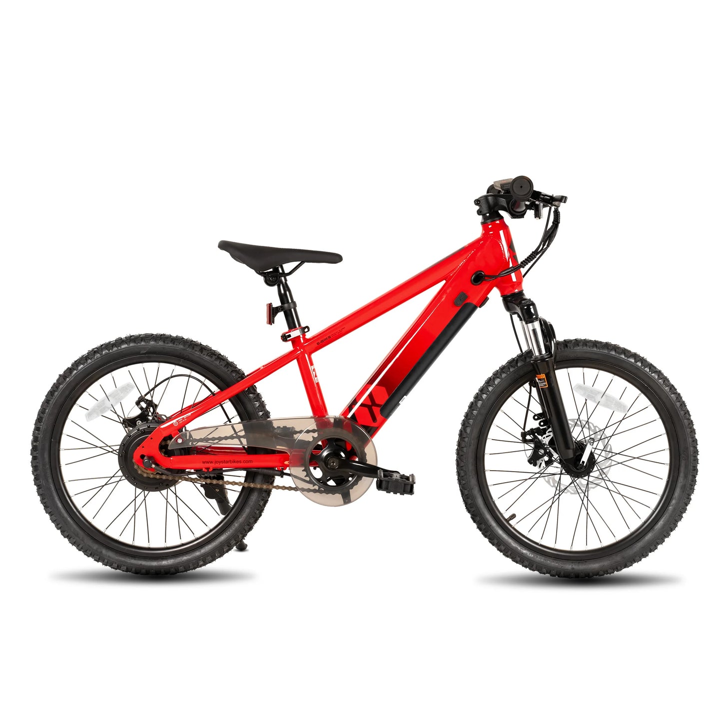 JOYSTAR Electric Bike for Kids Teens 7+ Years Old with 250W Motor, 15 Miles 15 MPH Electric Mountain Bike Safe Mini Electric Bikes