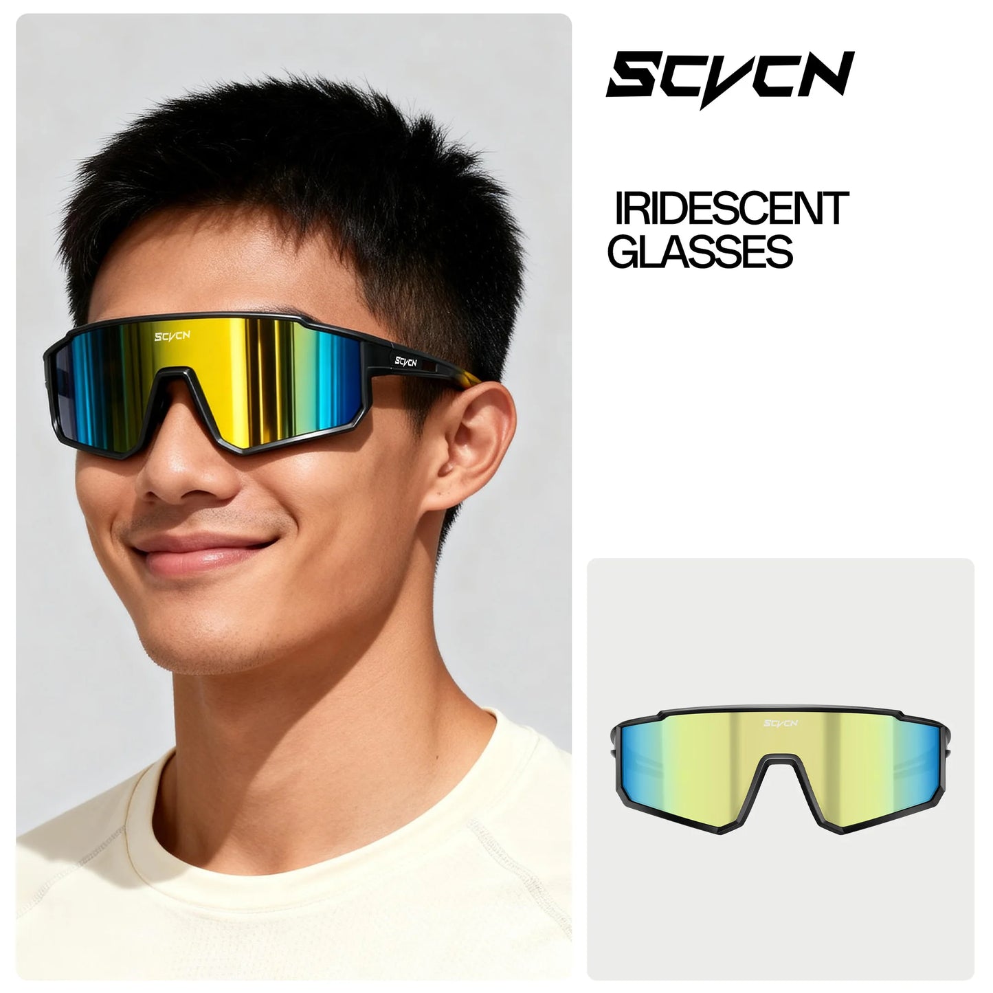 Lunettes de vélo de route et VTT UV400 — sport montagne, protection, hommes et femmes