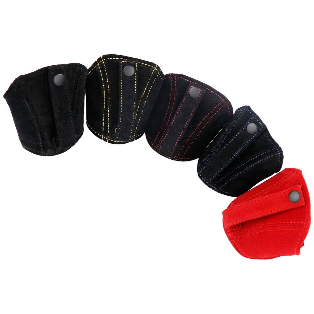 Soporte de cinturón de seguridad de cuero para asiento de cubo de coche de carreras JDM, guía y protector de cinturón