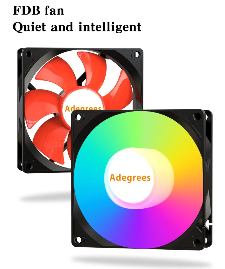 Ventilateur de refroidissement pour processeur Intel, refroidisseur d'air CPU, X79, X99, 3 broches, 4 broches, PWM, LGA 1366, 1151, 1155, 1200, 1700, 2011, AMD, AM3, AM4, AM5
