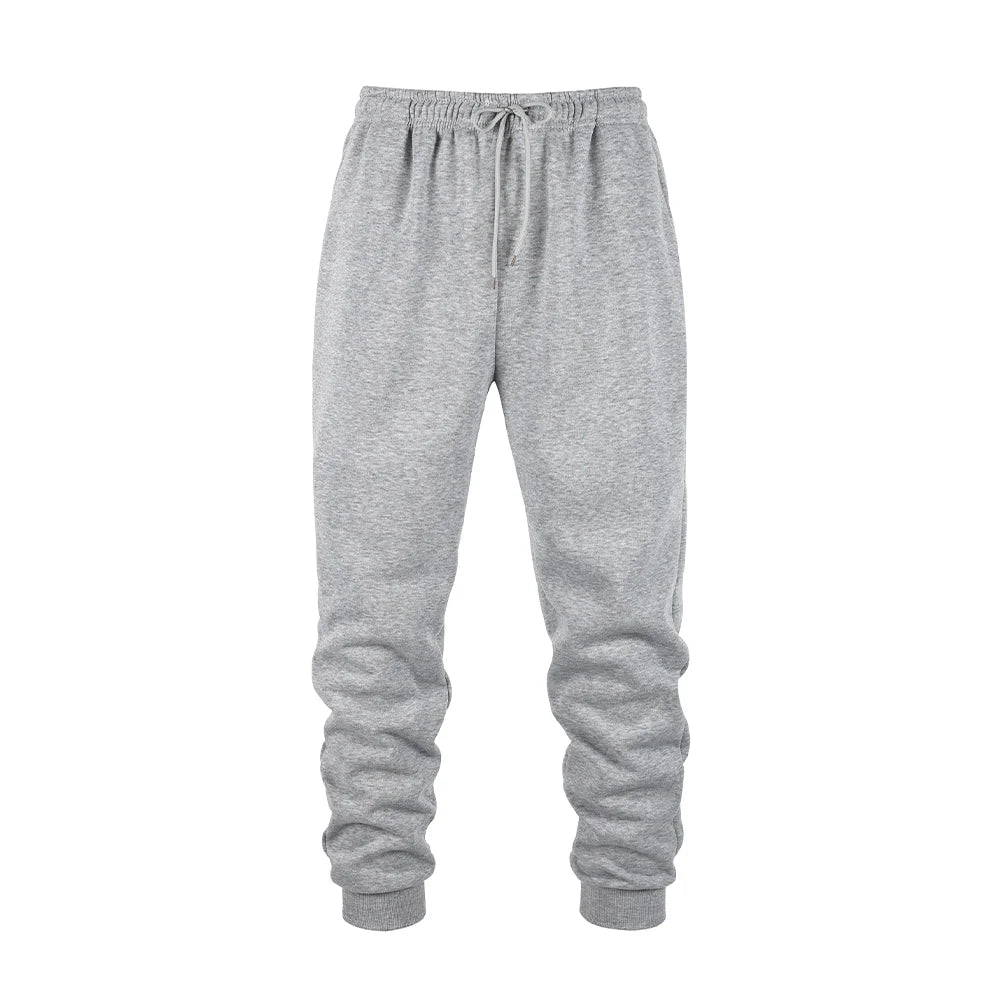 Pantalons de Jogging pour hommes pantalons de sport pantalons de course de Fitness pantalons de survêtement de couleur unie pantalons de maison faciles à assortir