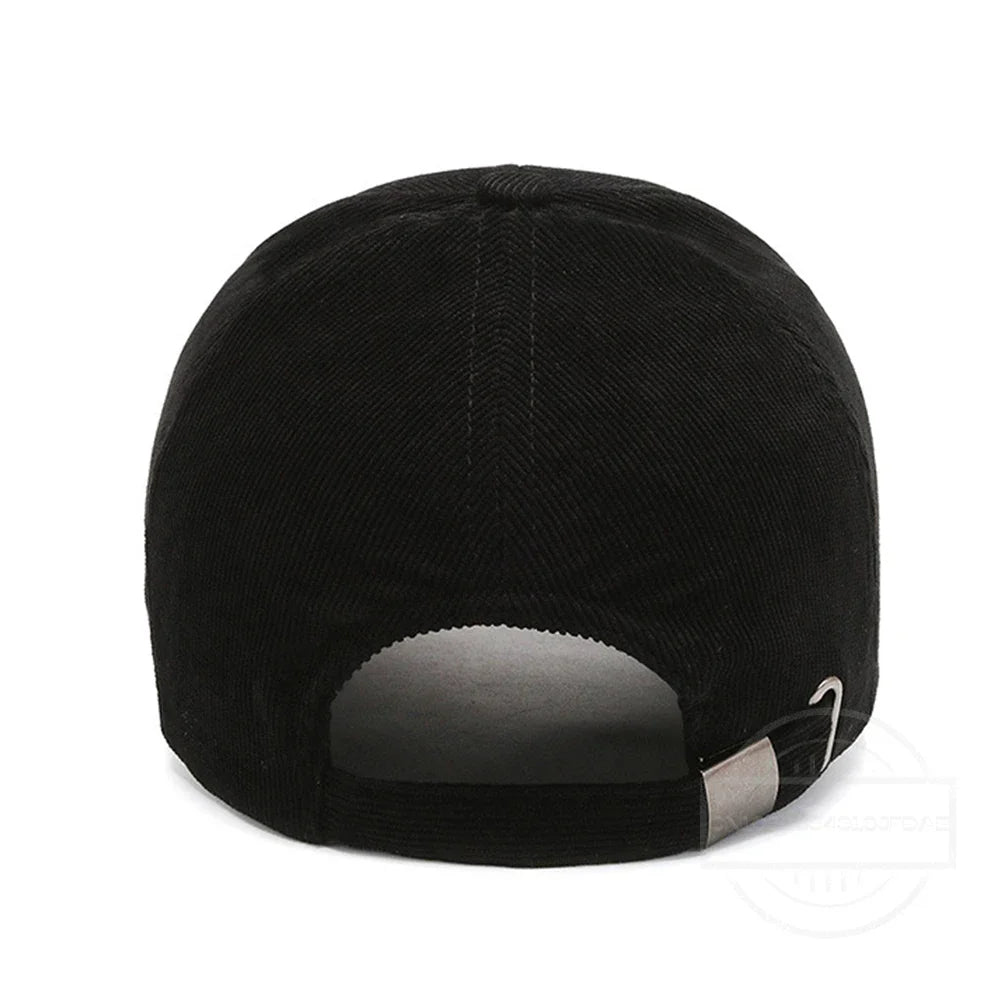 Gorra de béisbol de invierno ChimArmyGreen para hombre y mujer, gorra de pana de lujo, gorra de béisbol Snapback Hip Hop, sombreros de camionero con ventajas y zonas de seguridad
