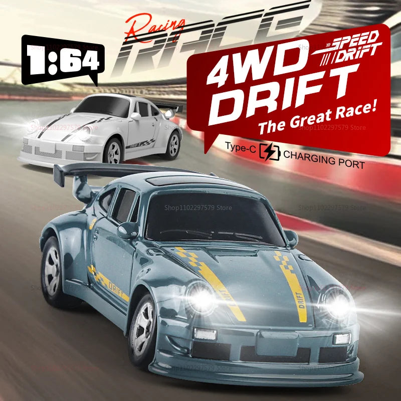 Voiture RC dérive 4WD 2,4GHz — télécommandée, jouet enfant