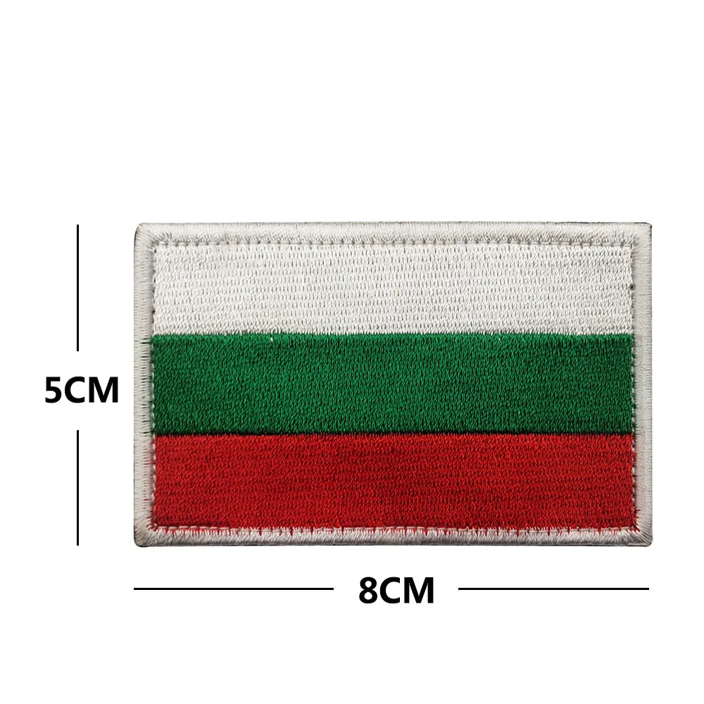Bandera de África 3D Egipto Kenia Argelia Nigeria Angola Túnez Marruecos Sudán Malta Namibia Ghana Mozambique Banderas Parches bordados