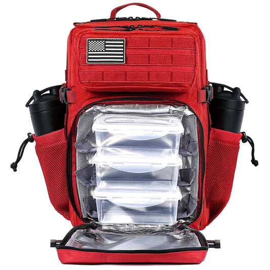45L repas préparation gestion sac à dos gymnastique tactique étanche isolé déjeuner refroidisseur sac randonnée Camping voyage sac à dos