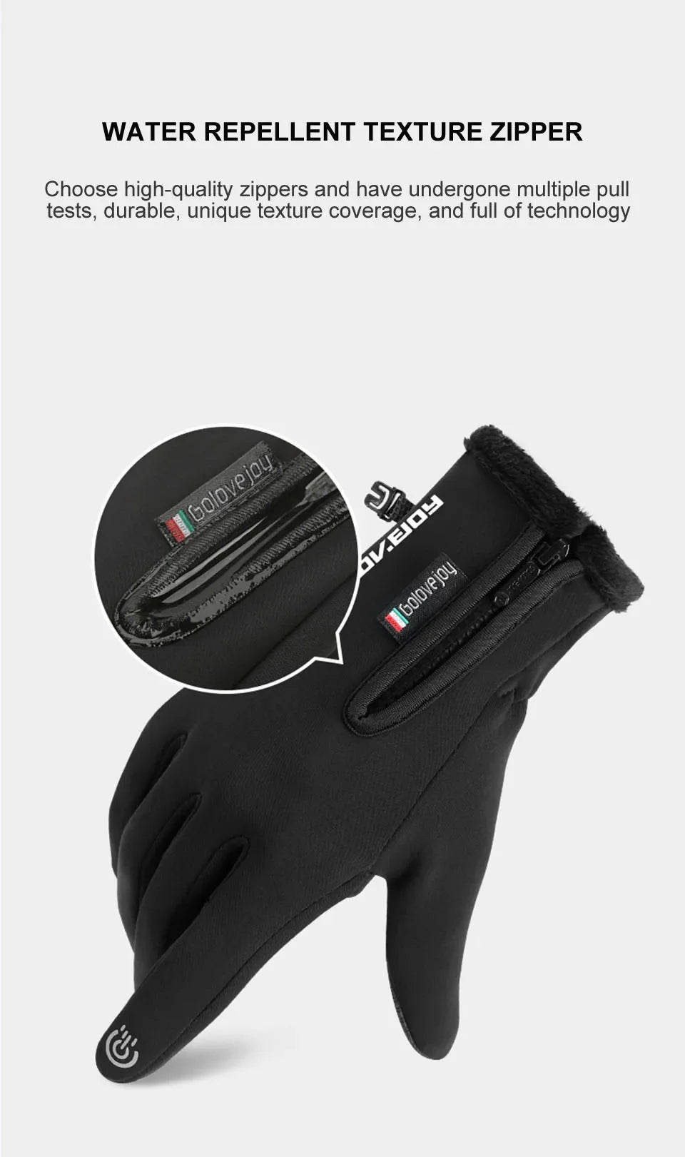 Gants de pêche imperméables d'hiver, 2 doigts, coupe-vent, pour femmes et hommes, Protection chaude en velours, gants de pêche au poisson
