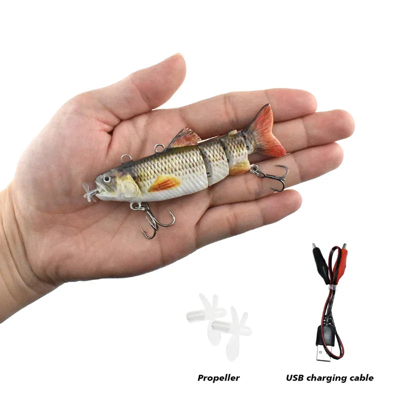Leurre de Pêche Robot Électrique — Nage Automatique Haute Attraction