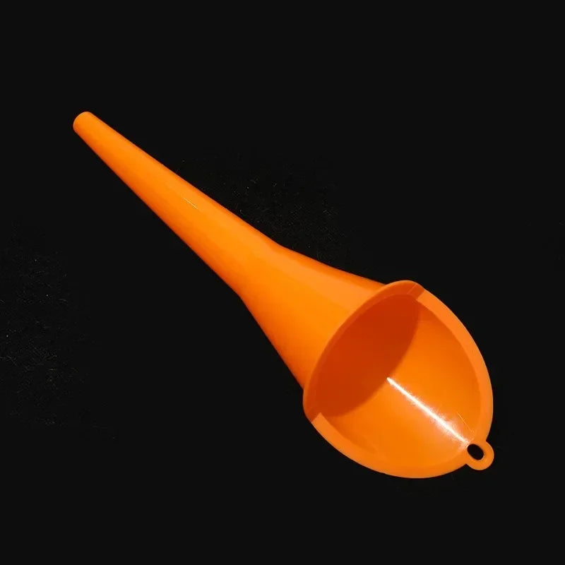 Long stem funnel for car, oil and fuel filling tools, anti-splash plastic oil funnel, motorcycle refueling tools, automotive accessories