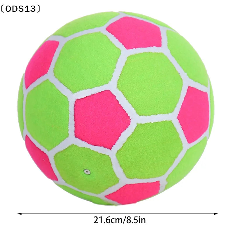 maveraODS13 balón de fútbol pegajoso para dardos de pie, dardos de fútbol, balón de fútbol de fieltro, para diana hinchable de fútbol al aire libre