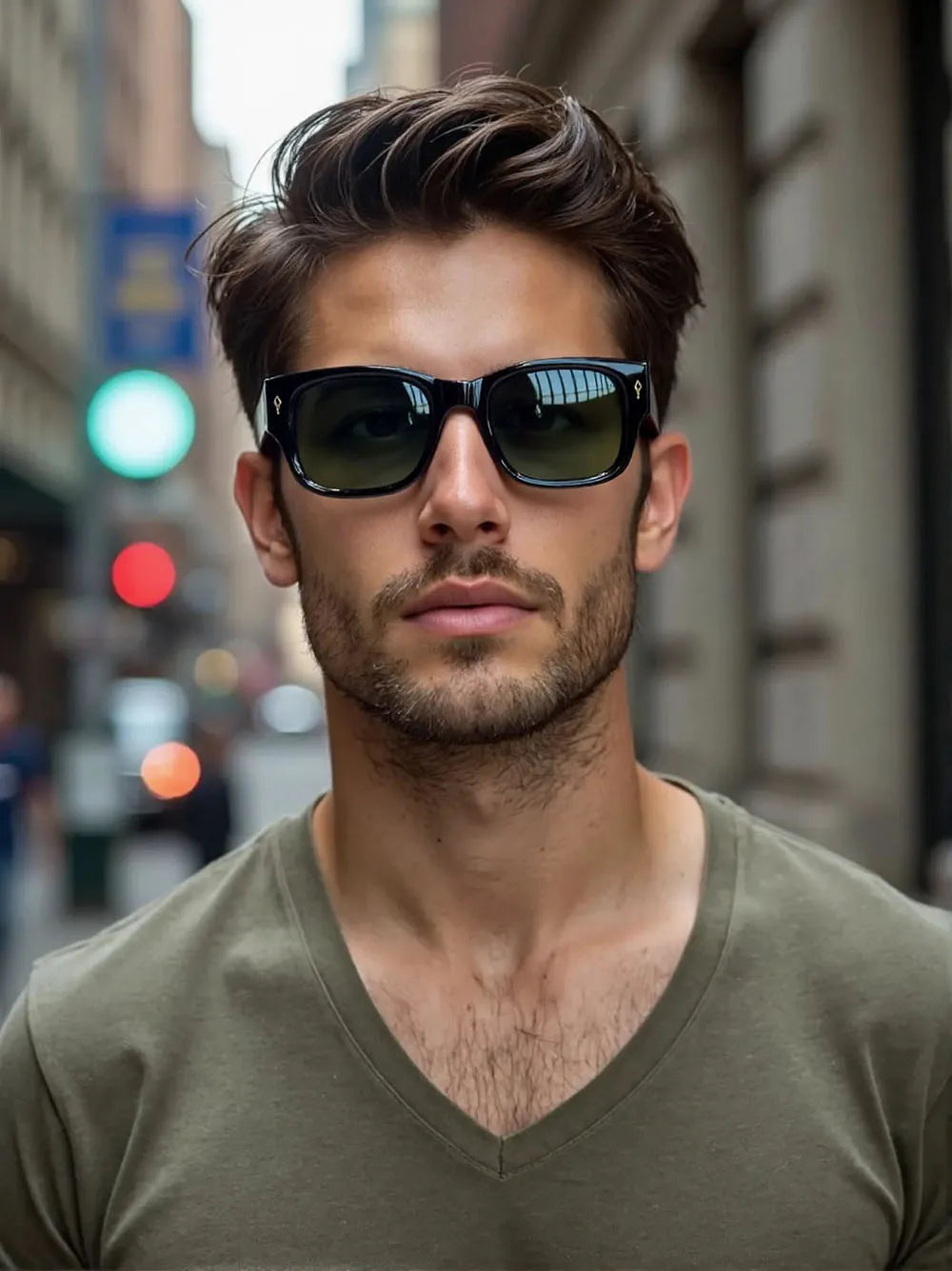 Lunettes de soleil hommes rétro protection solaire — femmes, à la mode, livraison directe, 2025
