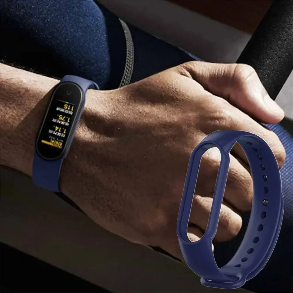 Bracelet Silicone Remplacement Band 3/4/5/6/7 — Accessoires Montre Connectée