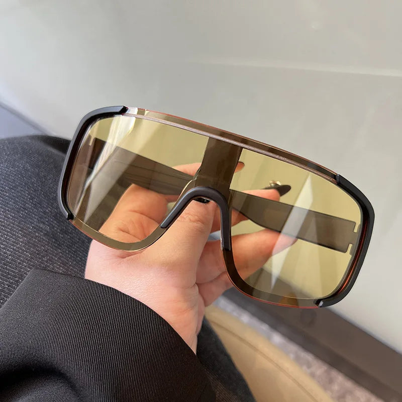 Lunettes Cyclisme Style Y2K Réfléchissantes — Coupe-Vent Route Équitation