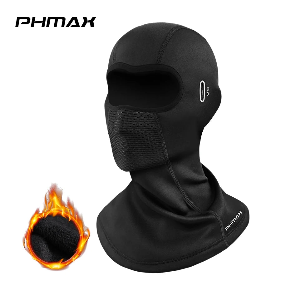 PHMAX Mascarilla de montar para motocicleta, protección contra el viento y el calor, transpirable, máscara facial completa, pasamontañas, sombrero, bufanda, gorra, moto, motociclista, gorra de viento