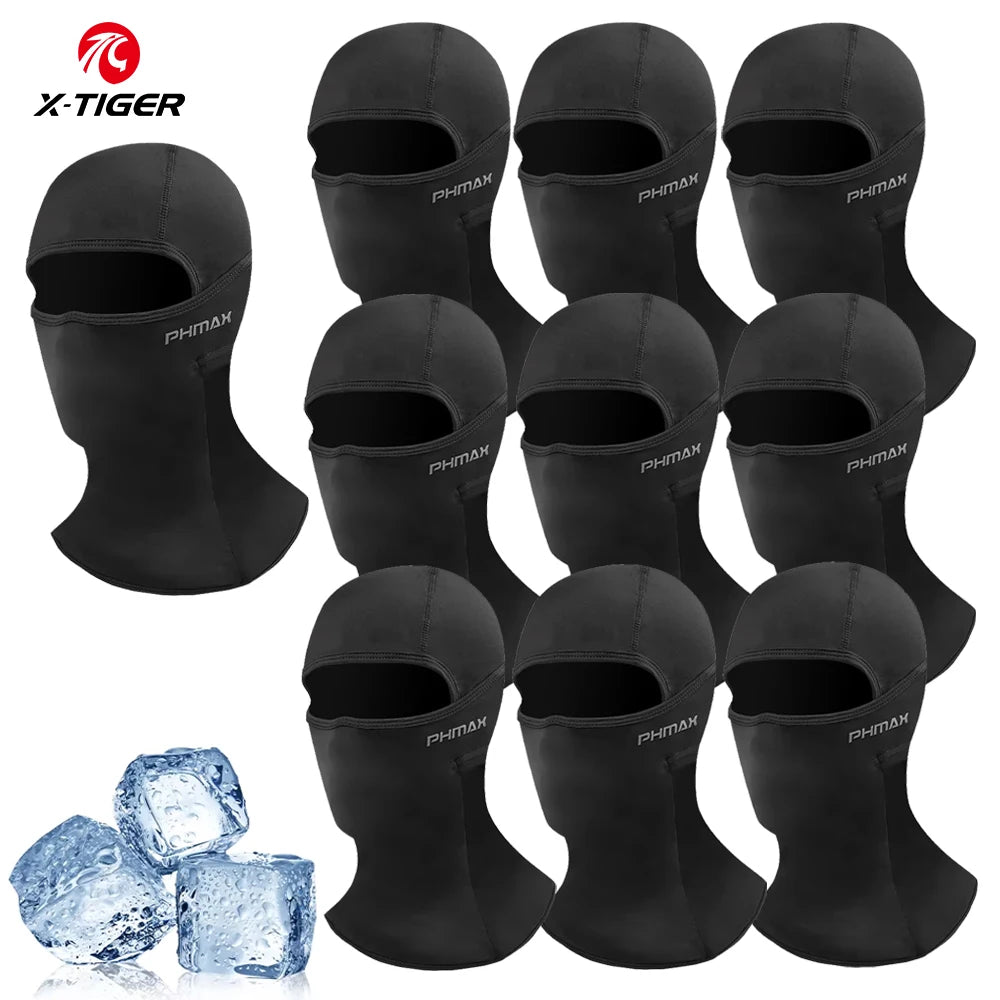 PHMAX Mascarilla de montar para motocicleta, protección contra el viento y el calor, transpirable, máscara facial completa, pasamontañas, sombrero, bufanda, gorra, moto, motociclista, gorra de viento