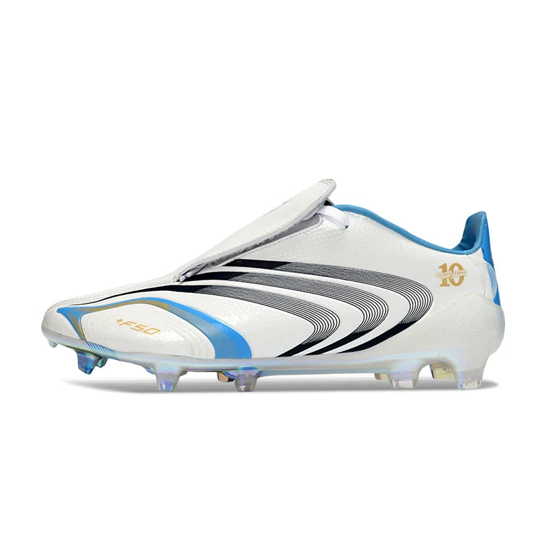 Chaussures de Football FG Homme Microfibre Basses — Niveau Avancé, Pelouse EU 34–49