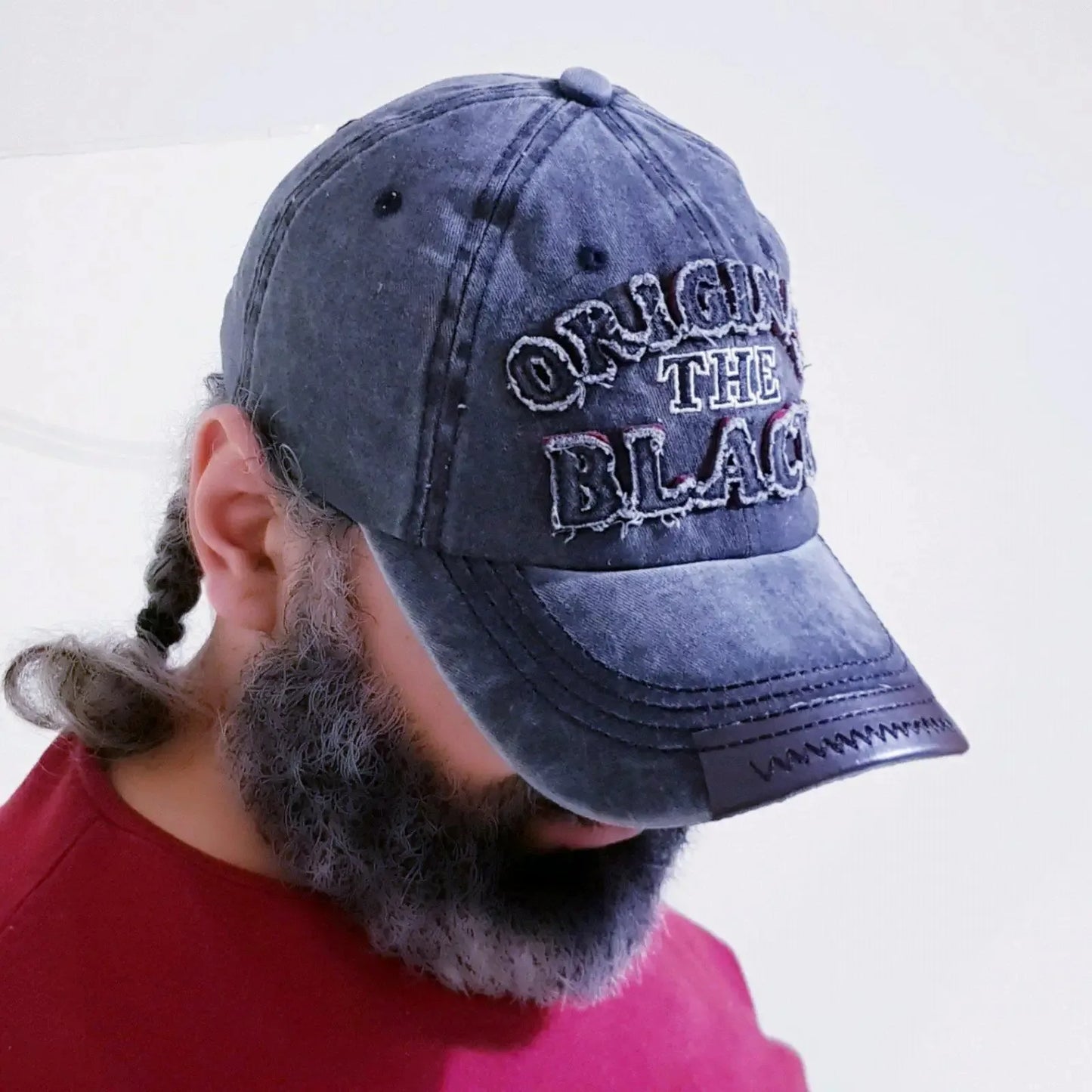 Casquette de Baseball Vintage unisexe, chapeaux en coton délavé pour hommes et femmes, casquette décontractée avec lettres noires brodées, casquette de sport de plein air