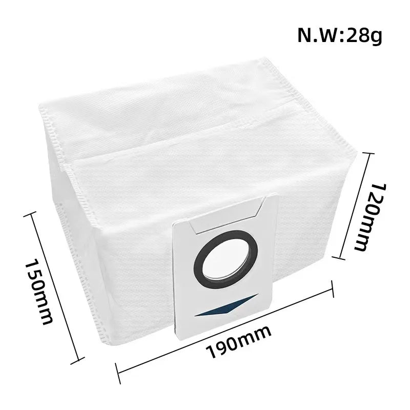 Ecovacs Deebot X1 OMNI / T10 OMNI Robot Vacuum Cleaner Spare Parts, Rubber/Side Brush, Cover, Hepa Filter, Mop Cloth, Dust Bag