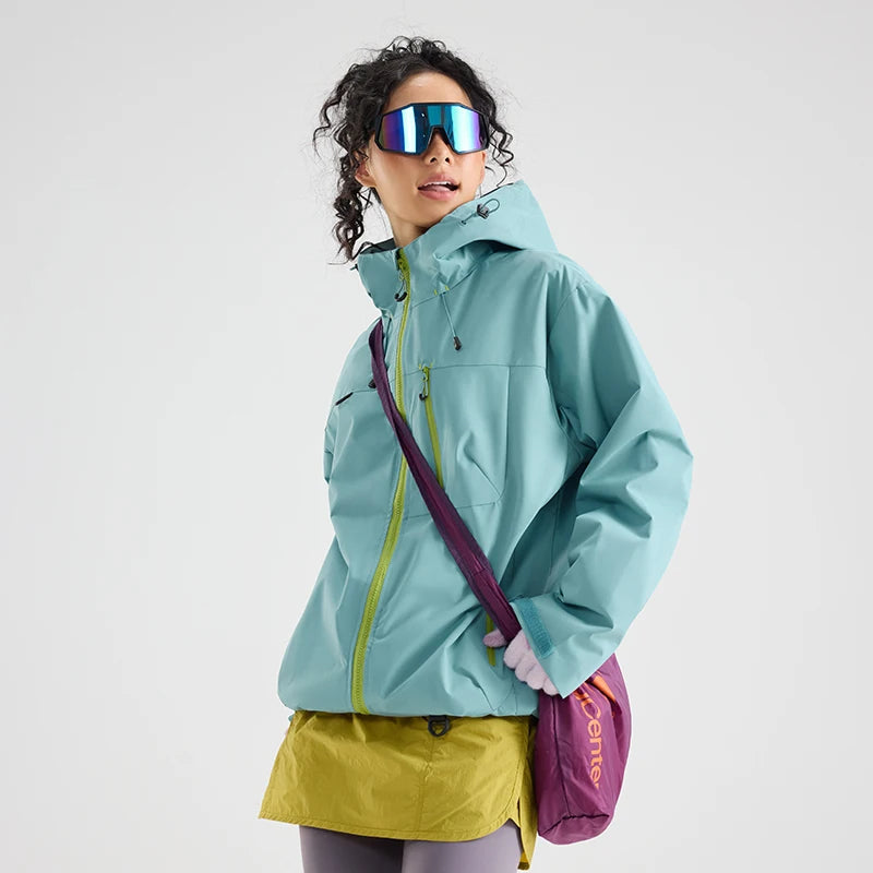 Veste Randonnée Imperméable Coupe-vent — Pêche, Camping & Escalade Unisexe