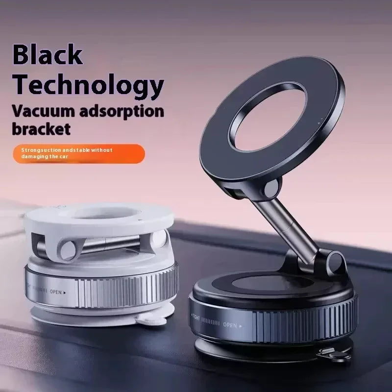 Support Magnétique Téléphone MagSafe Portable — 360°, Ventouse Extensible, Multifonctionnel