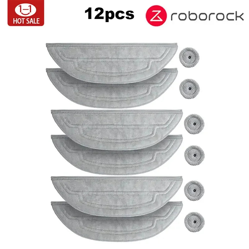 Roborock S8 MaxV Ultra robot aspirador accesorios mopa trapeadores bolsas de vacío cepillo lateral filtro piezas de repuesto reemplazables