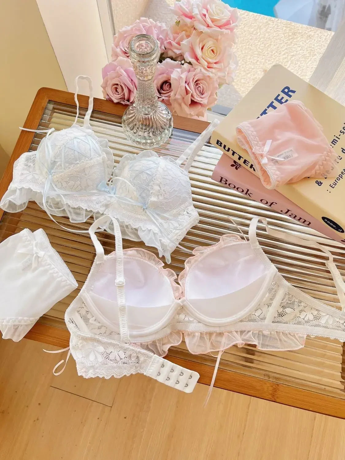 Soutien-gorge Push-Up Lolita Dentelle — Style Japonais Princesse