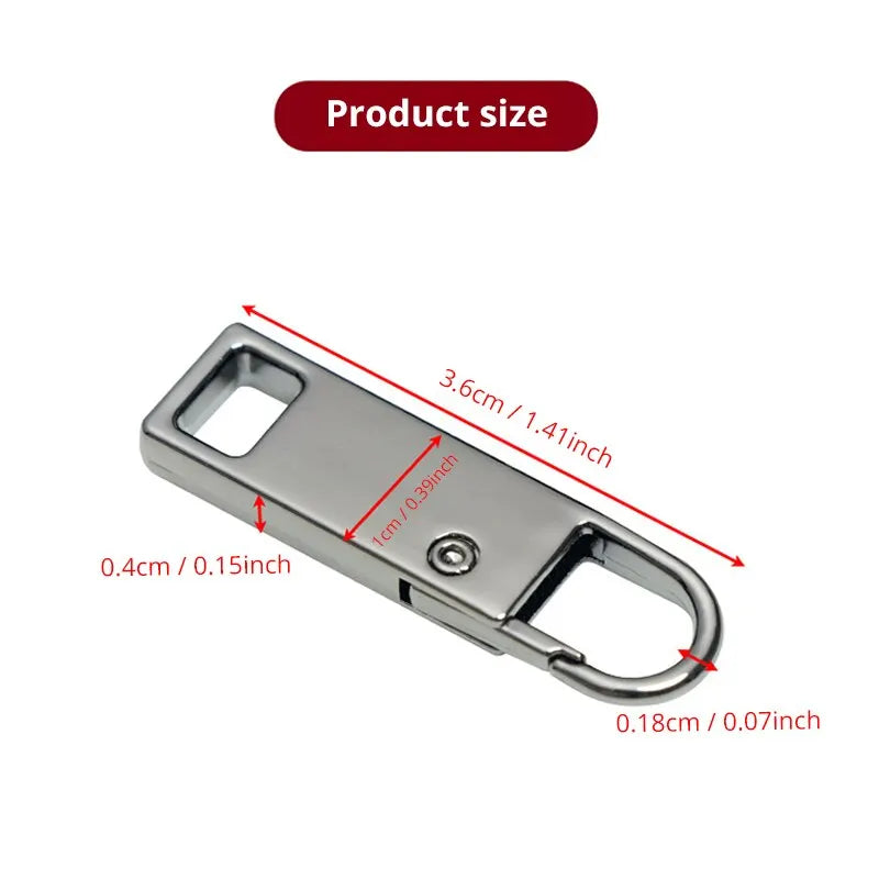 Tiroir Fermeture Éclair Détachable 4-8 Pièces — Remplacement Jeans & Sac à Dos