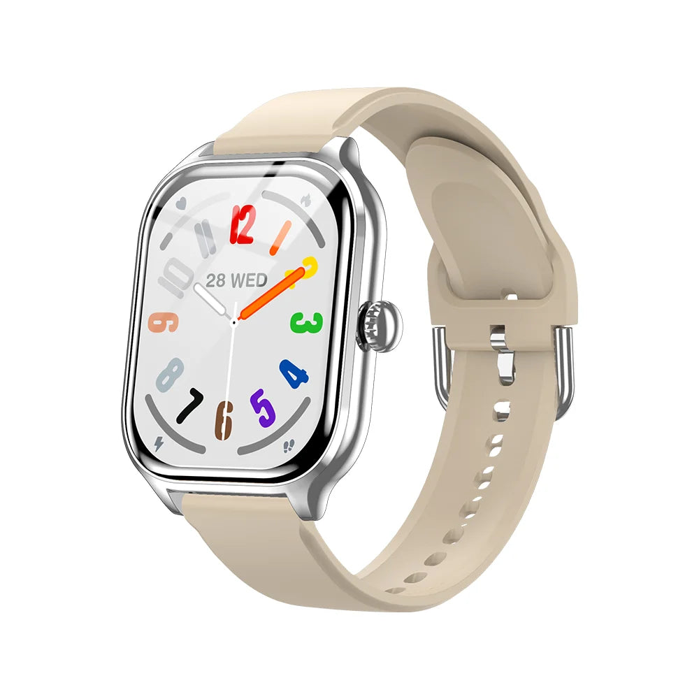 Smartwatch Appels Bluetooth — Calories Fréquence Cardiaque Oxygène Sanguin