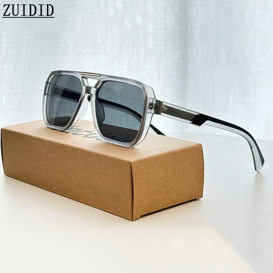 Lunettes de soleil carrées pour hommes et femmes — vintage, mode, livraison directe