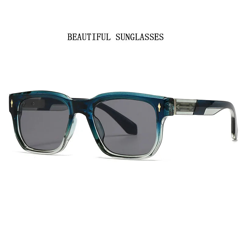 2025 Vintage Sunglasses Men Holiday Square Sunglasses Women Trendy Retro Eyewear Women Sunglasses Gafas De Sol Hombre