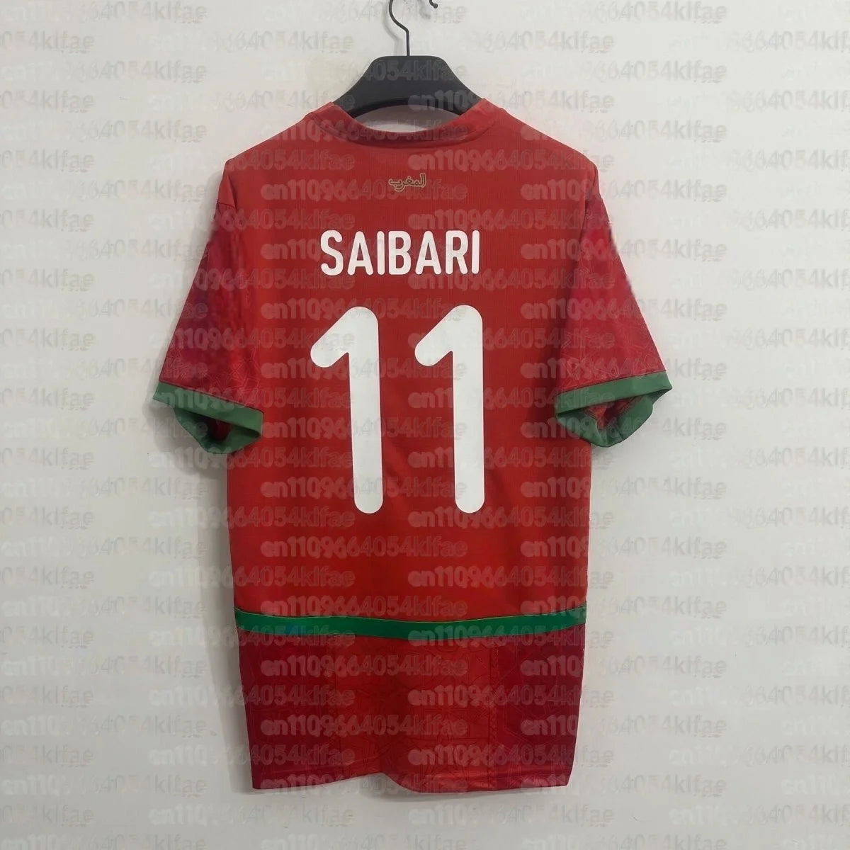 Morocco 2025 Home and Away Soccer Jersey Set, 3D Printed, Short Sleeve, for Outdoor Sports, Adult and Kids T-shirt