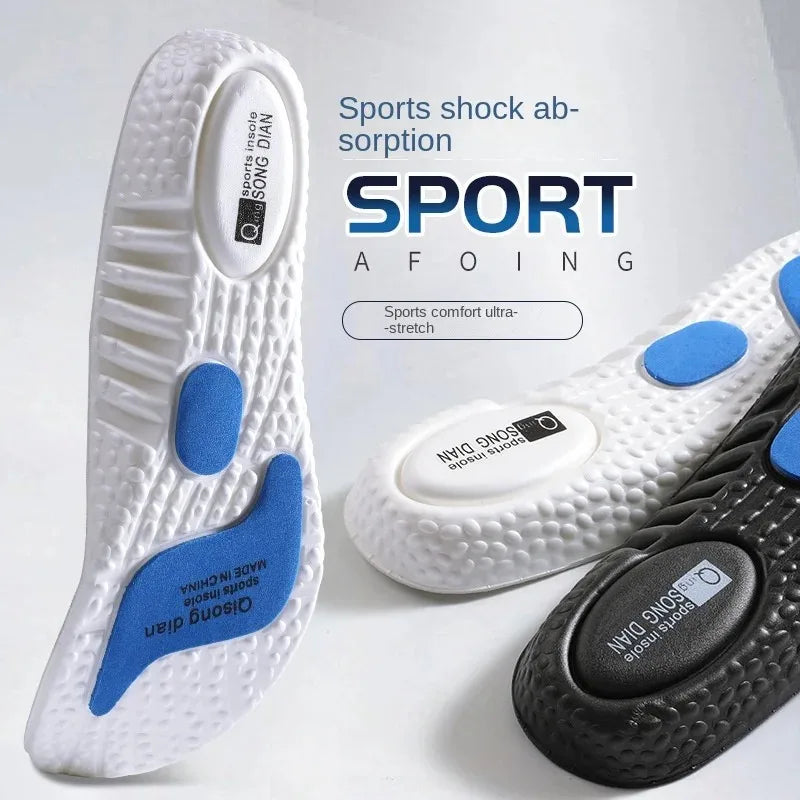 Semelles Intérieures Sport Orthopédiques — Absorption Chocs, Fasciite Plantaire, Homme & Femme